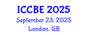 International Conference on Chemical and Biochemical Engineering (ICCBE) September 23, 2025 - London, United Kingdom