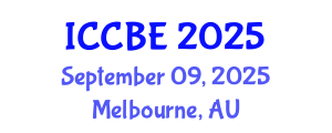 International Conference on Chemical and Biochemical Engineering (ICCBE) September 09, 2025 - Melbourne, Australia