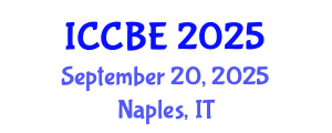 International Conference on Chemical and Biochemical Engineering (ICCBE) September 20, 2025 - Naples, Italy
