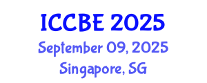 International Conference on Chemical and Biochemical Engineering (ICCBE) September 09, 2025 - Singapore, Singapore