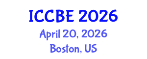 International Conference on Chemical and Biochemical Engineering (ICCBE) April 20, 2026 - Boston, United States International Conference on Chemical and Biochemical Engineering (ICCBE) April 20, 2026 - Boston, United States