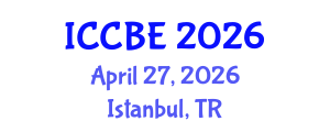 International Conference on Chemical and Biochemical Engineering (ICCBE) April 27, 2026 - Istanbul, Turkey International Conference on Chemical and Biochemical Engineering (ICCBE) April 27, 2026 - Istanbul, Turkey