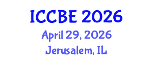 International Conference on Chemical and Biochemical Engineering (ICCBE) April 29, 2026 - Jerusalem, Israel