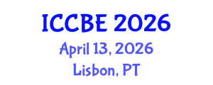International Conference on Chemical and Biochemical Engineering (ICCBE) April 13, 2026 - Lisbon, Portugal International Conference on Chemical and Biochemical Engineering (ICCBE) April 13, 2026 - Lisbon, Portugal