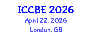 International Conference on Chemical and Biochemical Engineering (ICCBE) April 22, 2026 - London, United Kingdom