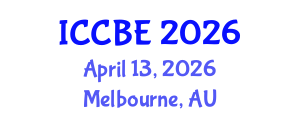 International Conference on Chemical and Biochemical Engineering (ICCBE) April 13, 2026 - Melbourne, Australia International Conference on Chemical and Biochemical Engineering (ICCBE) April 13, 2026 - Melbourne, Australia