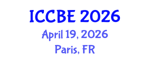 International Conference on Chemical and Biochemical Engineering (ICCBE) April 19, 2026 - Paris, France