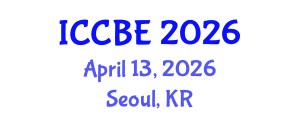 International Conference on Chemical and Biochemical Engineering (ICCBE) April 13, 2026 - Seoul, Republic of Korea