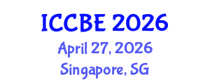International Conference on Chemical and Biochemical Engineering (ICCBE) April 27, 2026 - Singapore, Singapore International Conference on Chemical and Biochemical Engineering (ICCBE) April 27, 2026 - Singapore, Singapore