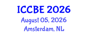 International Conference on Chemical and Biochemical Engineering (ICCBE) August 05, 2026 - Amsterdam, Netherlands International Conference on Chemical and Biochemical Engineering (ICCBE) August 05, 2026 - Amsterdam, Netherlands