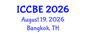 International Conference on Chemical and Biochemical Engineering (ICCBE) August 19, 2026 - Bangkok, Thailand