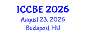 International Conference on Chemical and Biochemical Engineering (ICCBE) August 23, 2026 - Budapest, Hungary International Conference on Chemical and Biochemical Engineering (ICCBE) August 23, 2026 - Budapest, Hungary