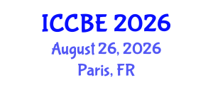 International Conference on Chemical and Biochemical Engineering (ICCBE) August 26, 2026 - Paris, France International Conference on Chemical and Biochemical Engineering (ICCBE) August 26, 2026 - Paris, France