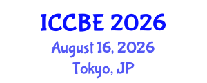 International Conference on Chemical and Biochemical Engineering (ICCBE) August 16, 2026 - Tokyo, Japan International Conference on Chemical and Biochemical Engineering (ICCBE) August 16, 2026 - Tokyo, Japan
