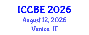 International Conference on Chemical and Biochemical Engineering (ICCBE) August 12, 2026 - Venice, Italy International Conference on Chemical and Biochemical Engineering (ICCBE) August 12, 2026 - Venice, Italy