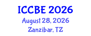 International Conference on Chemical and Biochemical Engineering (ICCBE) August 28, 2026 - Zanzibar, Tanzania International Conference on Chemical and Biochemical Engineering (ICCBE) August 28, 2026 - Zanzibar, Tanzania