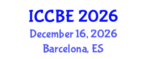 International Conference on Chemical and Biochemical Engineering (ICCBE) December 16, 2026 - Barcelona, Spain International Conference on Chemical and Biochemical Engineering (ICCBE) December 16, 2026 - Barcelona, Spain
