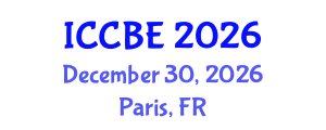 International Conference on Chemical and Biochemical Engineering (ICCBE) December 30, 2026 - Paris, France