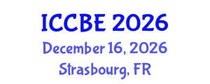 International Conference on Chemical and Biochemical Engineering (ICCBE) December 16, 2026 - Strasbourg, France International Conference on Chemical and Biochemical Engineering (ICCBE) December 16, 2026 - Strasbourg, France