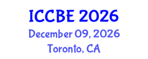 International Conference on Chemical and Biochemical Engineering (ICCBE) December 09, 2026 - Toronto, Canada International Conference on Chemical and Biochemical Engineering (ICCBE) December 09, 2026 - Toronto, Canada