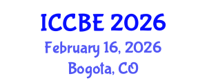 International Conference on Chemical and Biochemical Engineering (ICCBE) February 16, 2026 - Bogota, Colombia International Conference on Chemical and Biochemical Engineering (ICCBE) February 16, 2026 - Bogota, Colombia