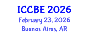International Conference on Chemical and Biochemical Engineering (ICCBE) February 23, 2026 - Buenos Aires, Argentina