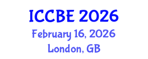 International Conference on Chemical and Biochemical Engineering (ICCBE) February 16, 2026 - London, United Kingdom International Conference on Chemical and Biochemical Engineering (ICCBE) February 16, 2026 - London, United Kingdom