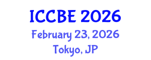 International Conference on Chemical and Biochemical Engineering (ICCBE) February 23, 2026 - Tokyo, Japan International Conference on Chemical and Biochemical Engineering (ICCBE) February 23, 2026 - Tokyo, Japan