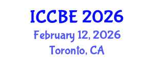 International Conference on Chemical and Biochemical Engineering (ICCBE) February 12, 2026 - Toronto, Canada International Conference on Chemical and Biochemical Engineering (ICCBE) February 12, 2026 - Toronto, Canada