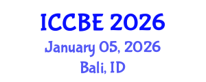 International Conference on Chemical and Biochemical Engineering (ICCBE) January 05, 2026 - Bali, Indonesia International Conference on Chemical and Biochemical Engineering (ICCBE) January 05, 2026 - Bali, Indonesia