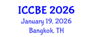 International Conference on Chemical and Biochemical Engineering (ICCBE) January 19, 2026 - Bangkok, Thailand