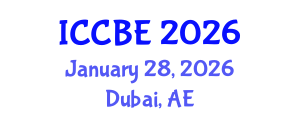 International Conference on Chemical and Biochemical Engineering (ICCBE) January 28, 2026 - Dubai, United Arab Emirates