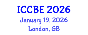 International Conference on Chemical and Biochemical Engineering (ICCBE) January 19, 2026 - London, United Kingdom International Conference on Chemical and Biochemical Engineering (ICCBE) January 19, 2026 - London, United Kingdom