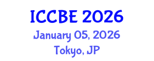 International Conference on Chemical and Biochemical Engineering (ICCBE) January 05, 2026 - Tokyo, Japan International Conference on Chemical and Biochemical Engineering (ICCBE) January 05, 2026 - Tokyo, Japan