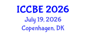 International Conference on Chemical and Biochemical Engineering (ICCBE) July 19, 2026 - Copenhagen, Denmark International Conference on Chemical and Biochemical Engineering (ICCBE) July 19, 2026 - Copenhagen, Denmark