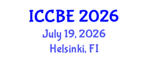 International Conference on Chemical and Biochemical Engineering (ICCBE) July 19, 2026 - Helsinki, Finland International Conference on Chemical and Biochemical Engineering (ICCBE) July 19, 2026 - Helsinki, Finland