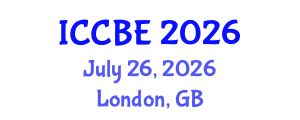 International Conference on Chemical and Biochemical Engineering (ICCBE) July 26, 2026 - London, United Kingdom International Conference on Chemical and Biochemical Engineering (ICCBE) July 26, 2026 - London, United Kingdom