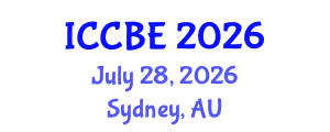 International Conference on Chemical and Biochemical Engineering (ICCBE) July 28, 2026 - Sydney, Australia International Conference on Chemical and Biochemical Engineering (ICCBE) July 28, 2026 - Sydney, Australia