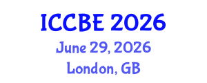 International Conference on Chemical and Biochemical Engineering (ICCBE) June 29, 2026 - London, United Kingdom International Conference on Chemical and Biochemical Engineering (ICCBE) June 29, 2026 - London, United Kingdom