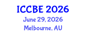 International Conference on Chemical and Biochemical Engineering (ICCBE) June 29, 2026 - Melbourne, Australia International Conference on Chemical and Biochemical Engineering (ICCBE) June 29, 2026 - Melbourne, Australia