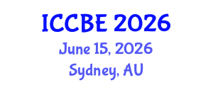 International Conference on Chemical and Biochemical Engineering (ICCBE) June 15, 2026 - Sydney, Australia International Conference on Chemical and Biochemical Engineering (ICCBE) June 15, 2026 - Sydney, Australia