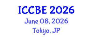 International Conference on Chemical and Biochemical Engineering (ICCBE) June 08, 2026 - Tokyo, Japan International Conference on Chemical and Biochemical Engineering (ICCBE) June 08, 2026 - Tokyo, Japan