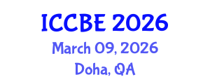 International Conference on Chemical and Biochemical Engineering (ICCBE) March 09, 2026 - Doha, Qatar International Conference on Chemical and Biochemical Engineering (ICCBE) March 09, 2026 - Doha, Qatar