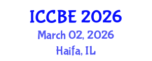 International Conference on Chemical and Biochemical Engineering (ICCBE) March 02, 2026 - Haifa, Israel International Conference on Chemical and Biochemical Engineering (ICCBE) March 02, 2026 - Haifa, Israel