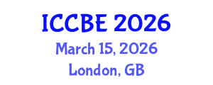 International Conference on Chemical and Biochemical Engineering (ICCBE) March 15, 2026 - London, United Kingdom