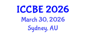 International Conference on Chemical and Biochemical Engineering (ICCBE) March 30, 2026 - Sydney, Australia International Conference on Chemical and Biochemical Engineering (ICCBE) March 30, 2026 - Sydney, Australia