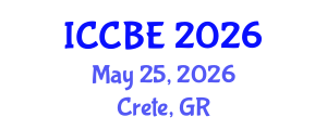 International Conference on Chemical and Biochemical Engineering (ICCBE) May 25, 2026 - Crete, Greece International Conference on Chemical and Biochemical Engineering (ICCBE) May 25, 2026 - Crete, Greece