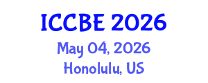 International Conference on Chemical and Biochemical Engineering (ICCBE) May 04, 2026 - Honolulu, United States International Conference on Chemical and Biochemical Engineering (ICCBE) May 04, 2026 - Honolulu, United States