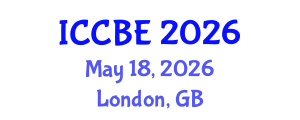 International Conference on Chemical and Biochemical Engineering (ICCBE) May 18, 2026 - London, United Kingdom International Conference on Chemical and Biochemical Engineering (ICCBE) May 18, 2026 - London, United Kingdom
