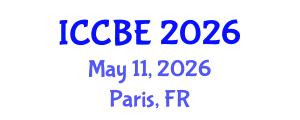 International Conference on Chemical and Biochemical Engineering (ICCBE) May 11, 2026 - Paris, France International Conference on Chemical and Biochemical Engineering (ICCBE) May 11, 2026 - Paris, France